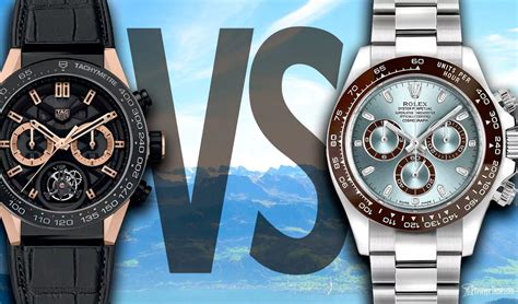 are tag heuer watches better than rolex|rolex vs heur.